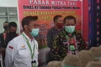 Pantau Harga Sembako, Mentan Syahrul Cek Langsung Pasar Mitra Tani Maluku