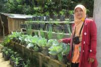 Ibu-ibu Banjarnegara Berhasil Manfaatkan Lahan Pekarangan Jadi Produktif