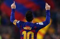 Tumbangkan Valladolid, Messi Samai Rekor Henry