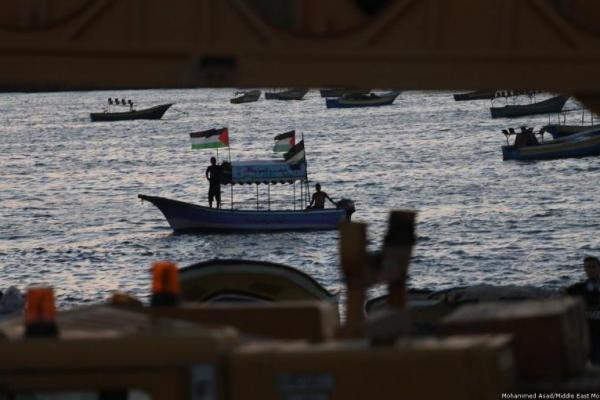 Angkatan laut Israel menembaki para nelayan Palestina yang tidak bersenjata ketika mereka berlayar di lepas pantai Kota Gaza
