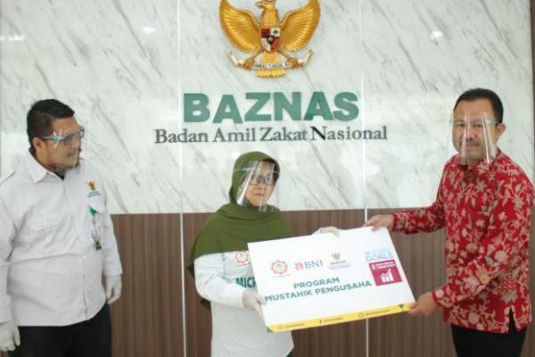 Unit Pengumpul Zakat (UPZ) Baznas BNI menggandeng Badan Amil Zakat Nasional (Baznas) berkomitmen membantu ekonomi masyarakat