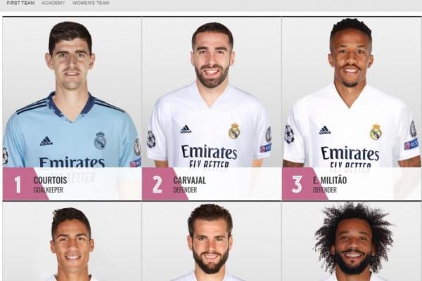 Real Madrid akhirnya menyerahkan nomor punggung 1 kepada Thibaut Courtois, setelah satu musim pertamanya mengenakan nomor punggung 13.