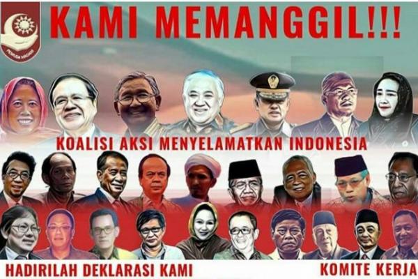 Bareskrim Polri menangkap salah satu deklarator yang sekaligus sebagai petinggi Komite Eksekutif Koalisi Aksi Menyelamatkan Indonesia (KAMI), Jumhur Hidayat.