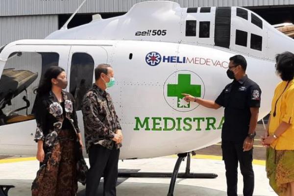 Dengan adanya layanan `ambulan udara` dari heliport ke rumah sakit ini, RS Medistra berharap akan lebih baik dalam melayani setiap pasien yang membutuhkan pelayanan cepat dan mumpuni.
