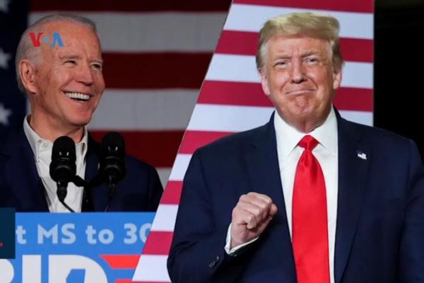 Keyakinan Biden datang ketika suara Trump menyusut di dua medan pertempuran penting, Pennsylvania dan Georgia, ketika suara sedang dihitung, dengan mayoritas suara yang tak terhitung diperkirakan akan mendukung Demokrat.