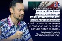 Ikut AHY, Ketua BMI Jakarta Serukan Indonesia Bangkit