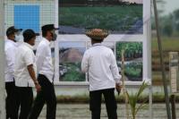 Joko Widodo Tinjau Percontohan Kawasan Food Estate Kalimantan Tengah