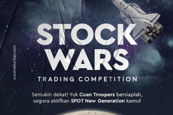 Sucor Sekuritas akan menggelar Stock Wars Trading Competition 2020, kompetisi trading saham yang ditujukan kepada para Cuantrooper.