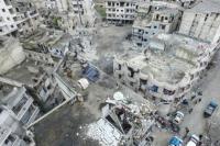 Serangan Udara Tewaskan Puluhan Jiwa di Barat Laut Suriah