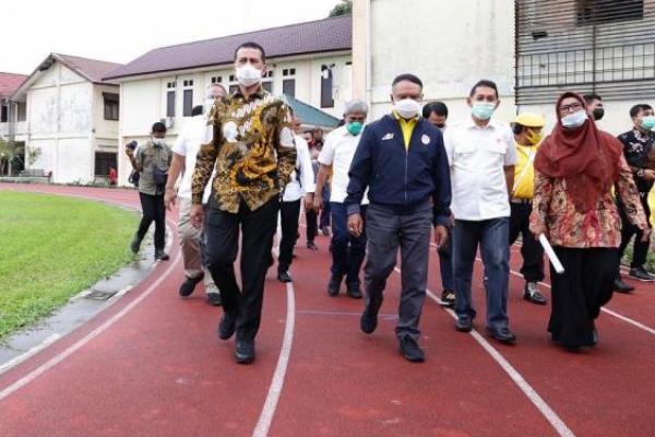Sumatera Utara menjadi salah satu provinsi yang kita pilih untuk Uji Publik Grand Desain Keolahragaan Nasional, karena kita tahu bersama, Sumut ini termasuk gudang para atlet.