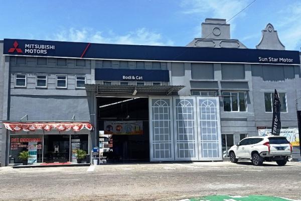PT SUN Star Motor – A. Yani, Surabaya merupakan fasilitas ke-41 dari Sun Star Motor Group atas kerjasamanya dengan Mitsubishi