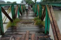 Jembatan Akses Pantai Sialangbuah Memprihatinkan, Kadis PUPR Sergai: Kita Dibangun 2021