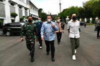 Bertemu KASAD TNI, Bamsoet Dukung TNI-Polri Terlibat Aktif Dalam Vaksinasi Massal Covid-19