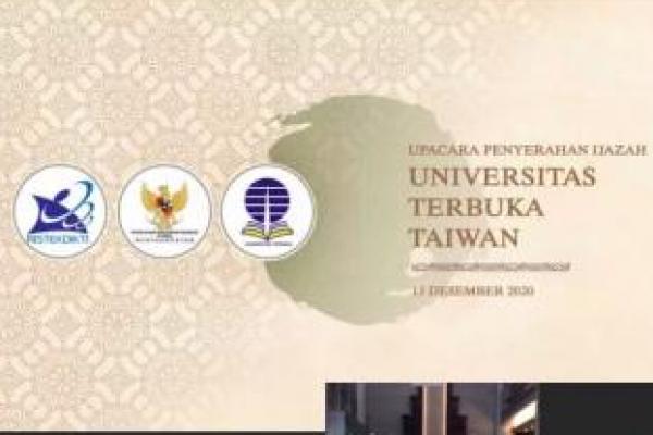 Universitas Terbuka (UT) menggelar wisuda untu 21 pekerja migran Indonesia (PMI) yang bekerja di Taiwan. Prosesi wisuda berlangsung pada Minggu (13/12) pagi.