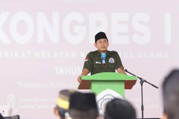 Kongres Pertama SNNU yang digelar secara virtual di Ponpes Qomaruh Huda Bagu, Lombok Tengah.
