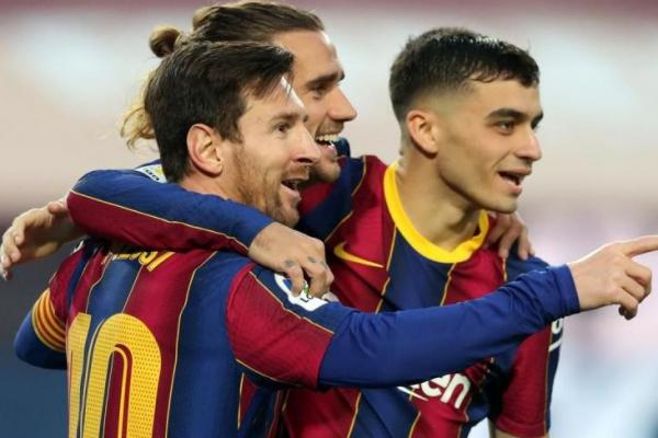 Barcelona berhasil meraup poin penuh usai mengalahkan Real Sociedad dengan skor 2-1