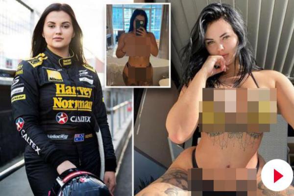 Pemain berusia 26 tahun itu secara teratur memposting foto-foto vulgar di situs media sosial setelah sebelumnya menciptakan sejarah dengan menjadi pembalap Supercar wanita full time pertama