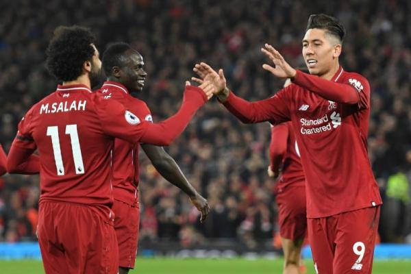 Trio `Firmansah` (Roberto Firmino, Sadio Mane, Mohamed Salah) dianggap kehilangan tajinya selama pertandingan Liverpool vs Manchester United (MU) pada Minggu (17/1) malam.