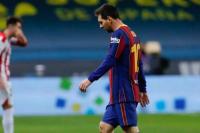 Messi "Kang Tampol" Dihukum Dua Pertandingan