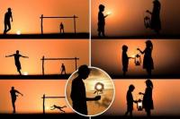 Fotografer Menggunakan Matahari Terbenam Bikin Gambar Siluet yang Menakjubkan