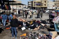 Pengeboman Bunuh Diri di Pusat Kota Baghdad Menewaskan 20 Orang