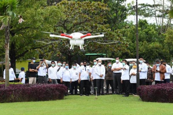 Proyek food estate yang sedang digarap pemerintah saat ini merupakan kesempatan emas Indonesia mewujudkan modernisasi pertanian.