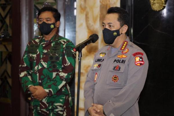 Kapolri Jenderal Listyo Sigit Prabowo menyiapkan lima managemen kontingensi tangani Covid-19 di zona merah.