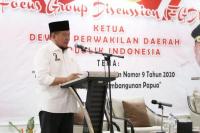 Ketua DPD RI Minta Kesejahteraan Masyarakat Jadi Tolak Ukur Pembangunan Papua