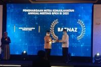 Baznas Sabet Penghargaan Mitra Kemaslahatan Terbaik 2020