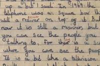 Seorang Siswi Prediksi Masa Depan Lewat Surat yang Ditulis Tahun 1969