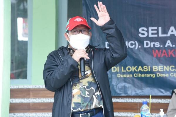 Wakil Ketua DPR RI, Abdul Muhaimin Iskandar (Gus AMI) mendukung keinginan warga terdampak bencana pergerakan tanah di Kabupaten Sukabumi, untuk direlokasi.