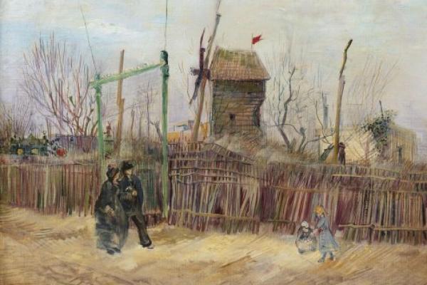 Lukisan distrik Montmartre Paris oleh Vincent van Gogh akan dipamerkan untuk umum untuk pertama kalinya minggu depan di Amsterdam menjelang pelelangannya akhir Maret.