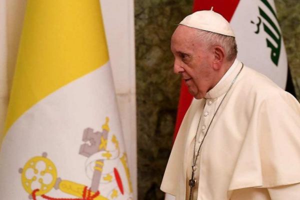 Paus Fransiskus menyebut perang saudara Suriah sebagai salah satu krisis kemanusiaan terburuk saat ini.