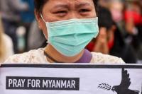 Komunitas Myanmar Kecam Kudeta Lewat Lagu Perjuangan