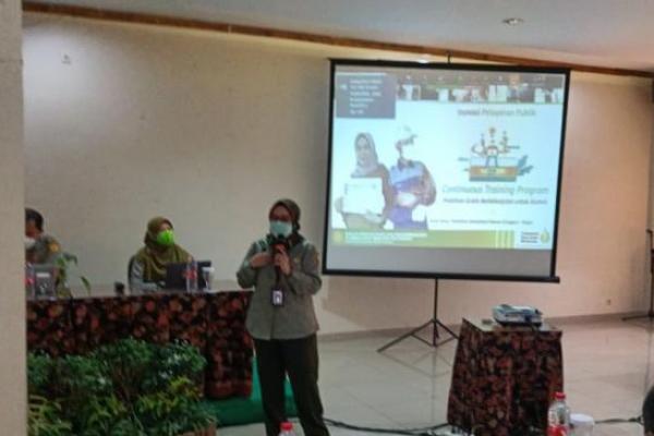 Empat Pesan Kunci Sukses Mentan Pelayanan Publik Sinovik 2021 bagi UPT