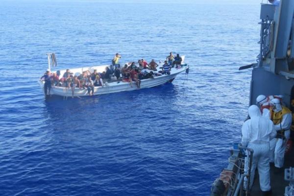 Tim keamanan Turki hari ini menyelamatkan setidaknya 59 migran di provinsi barat laut dan barat daya.