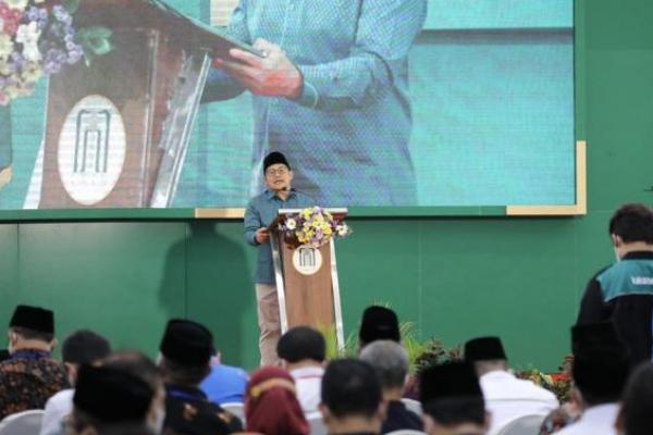 Wakil Ketua DPR RI Bidang Korkesra, Abdul Muhaimin Iskandar atau Gus AMI hadir sekaligus mumbuka secara resmi Muktamar Pemikiran Dosen Pergerakan Mahasiswa Islam Indonesia (PMII) yang digelar di UIN Tulungagung pada Senin-Rabu, 5-7 April 2021.