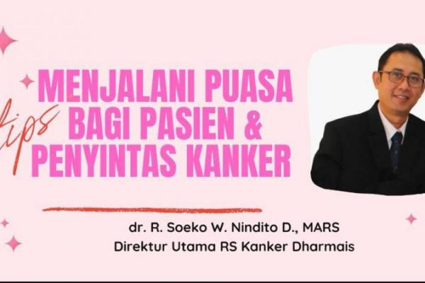 Pasien  atau pun penyintas kanker yang sedang menjalani terapi harus berkonsultasi dengan dokter yang merawat sebelum memutuskan berpuasa.
 
 
 