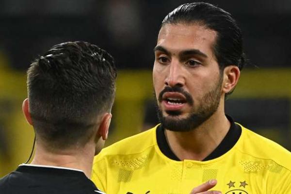 Emre Can sangat marah atas hukuman penalti, setelah dirinya dinyatakan melakukan handball dalam putaran kedua perempat final Liga Champions pada Kamis (15/4) dini hari atas Manchester City.