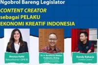 Komisi I DPR: Kreativitas Milenial Indonesia Berpotensi Dongkrak Ekonomi Nasional