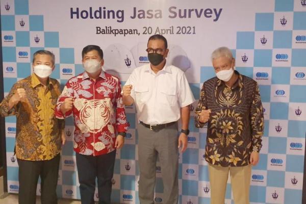 Sejumlah BUMN Jasa Survei, Surveyor Indonesia, Biro Klasifikasi Indonesia (BKI), dan Sucofindo berkonsolidasi untuk persiapan holding.