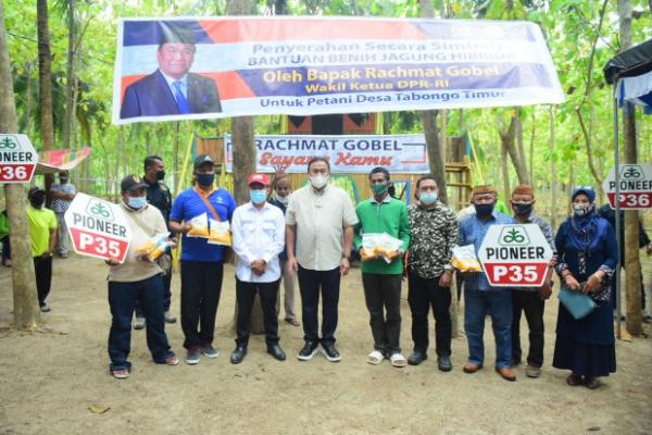 Wakil Ketua DPR RI Rachmat Gobel menyarankan agar para petani di Provinsi Gorontalo bisa bergabung dalam wadah koperasi petani, supaya kehidupan dan kesejahteraannya jadi lebih terjamin.