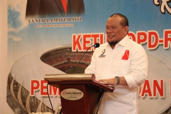 Ketua DPD RI, AA LaNyalla Mahmud Mattalitti, mengajak masyarakat untuk memberikan dukungan kepada atlet Indonesia mengingat perhelatan Olimpiade Tokyo 2021 semakin dekat.