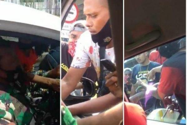 Polisi langsung bergerak cepat menangkap 11 debt collector yang merampas mobil yang sedang dikendari Anggota TNI. 