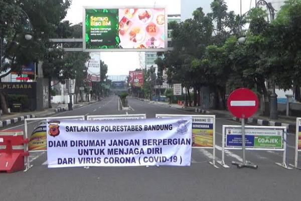 Penutupan jalan pun akan dilakukan dari ring satu hingga ring tiga Kota Bandung.