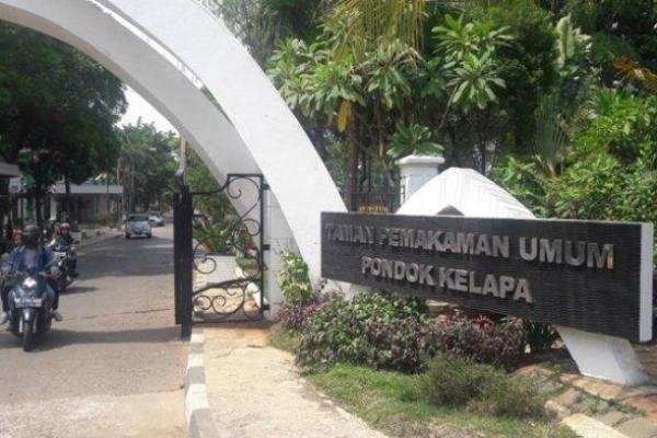 Tempat Pemakaman Umum (TPU) Pondok Kelapa, Jakarta Timur, meniadakan kegiatan ziarah kubur pada 12-16 Mei 2021.