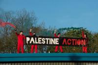 Pabrik Pembuat Senjata Israel di Inggris Diboikot Pengunjuk Rasa