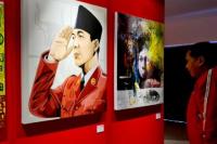 Pameran Lukisan Bulan Bung Karno, Dibuka Megawati, Paku Alam X, dan Pram