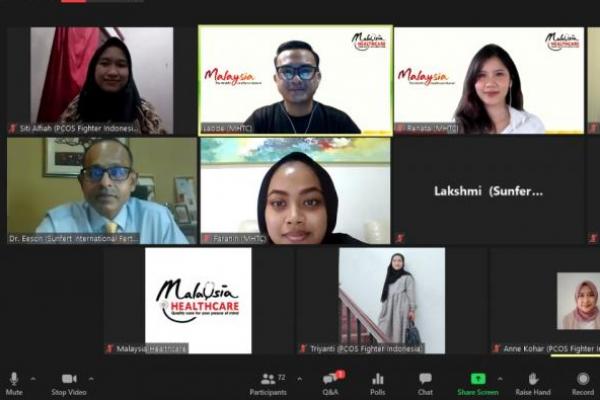 Malaysia Healthcare bersama Sunfert International Fertility Centre Menggelar Webinar Series Bertemakan Kesuburan dan Bayi Tabung