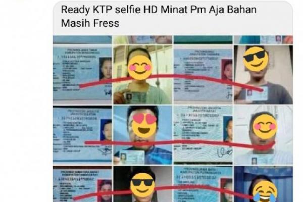 Mabes Polri akan menyelidiki jual beli KTP yang beredar di media sosial.